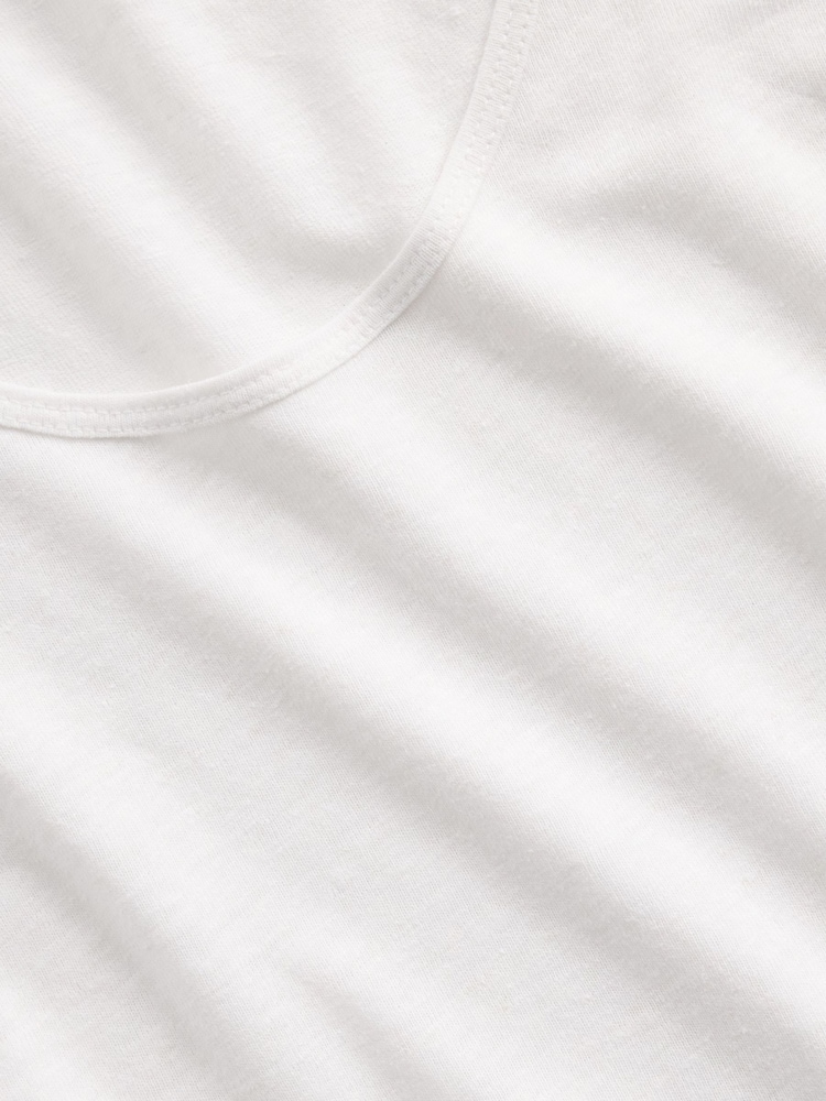 Gap White Linen-Blend Vest Top - Image 5 of 5