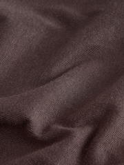 Chocolate Brown Short Sleeve Pumpkin Spice Latte Beaded Elbow Sleeve Crew Neck T-Shirt - Image 7 of 9