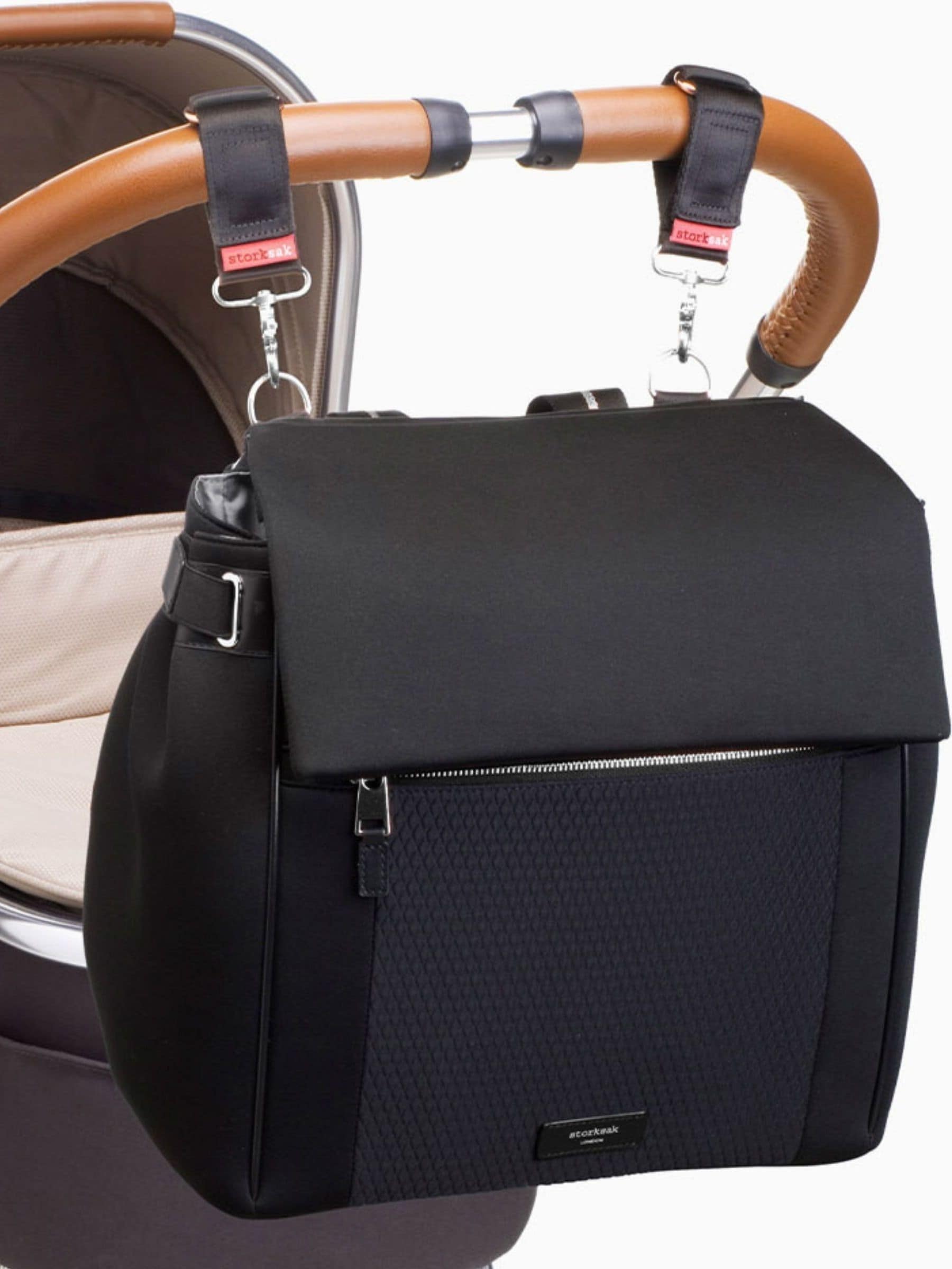 Buy Storksak St James Scuba Changing Black Bag from Next USA