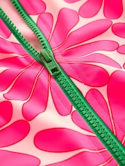 Boden Pink Long Sleeve Rash Guard Top - Image 6 of 6