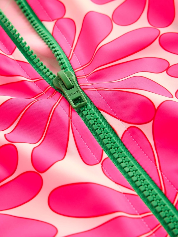 Boden Pink Long Sleeve Rash Guard Top - Image 6 of 6