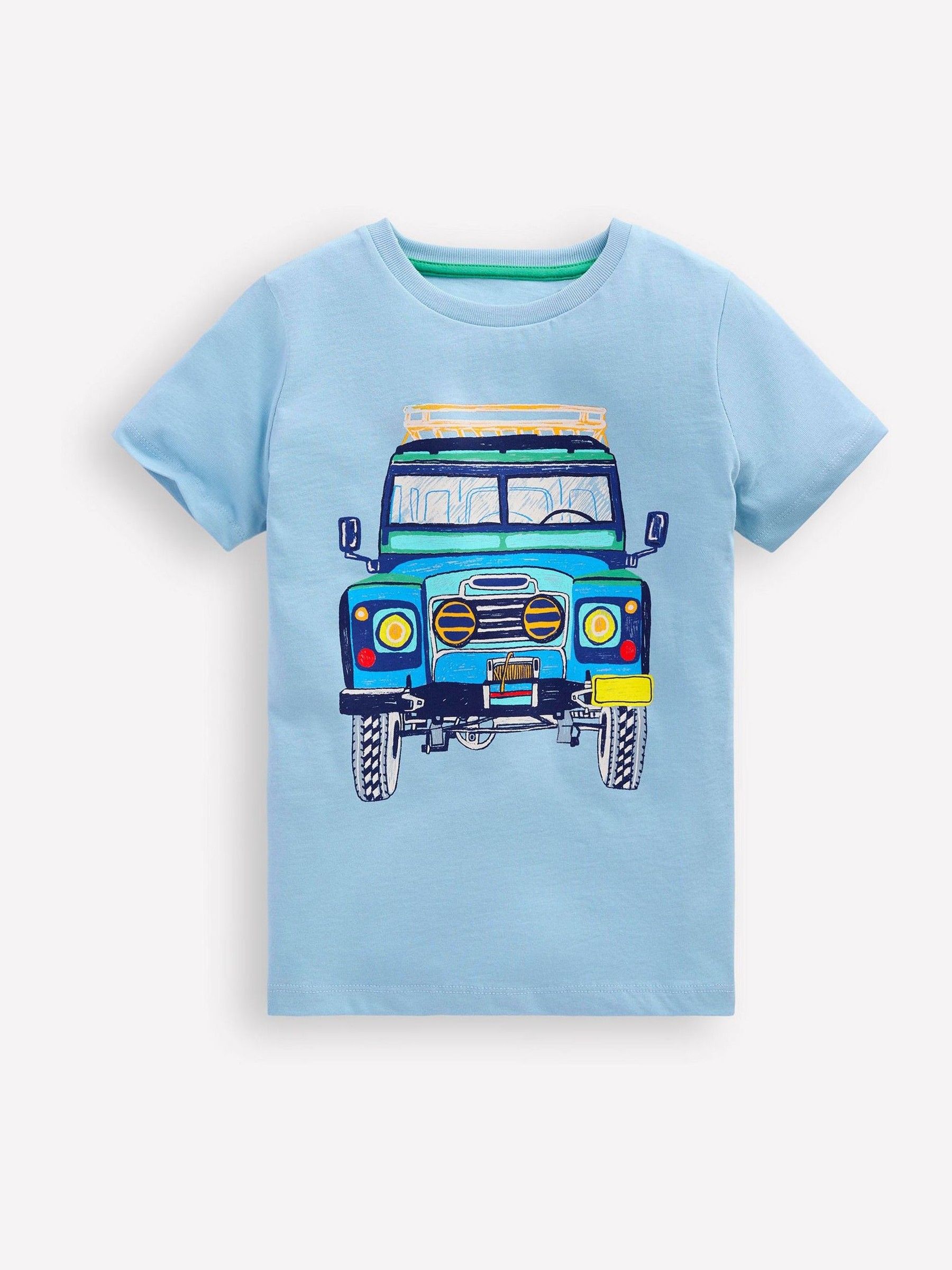 Buy Boden Blue Short Sleeve Graphic T-Shirt from Next South Africa