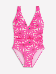 Boden Pink Mykonos Deep V Swimsuit - Image 6 of 7