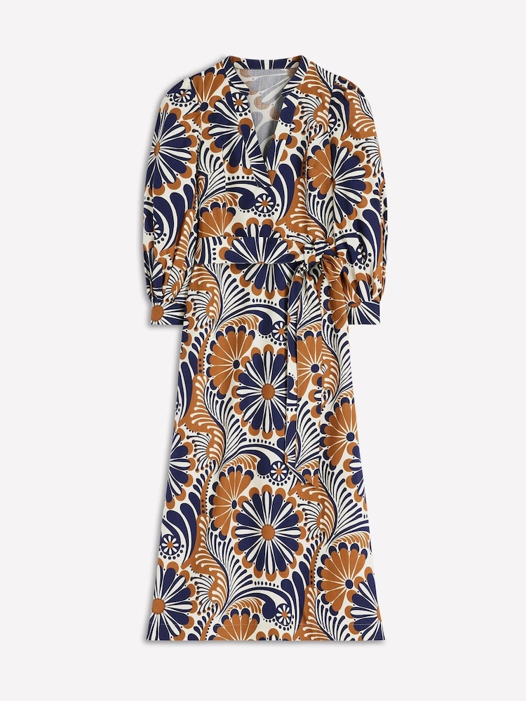 Boden Blue Octavia Cotton Dress - Image 1 of 1