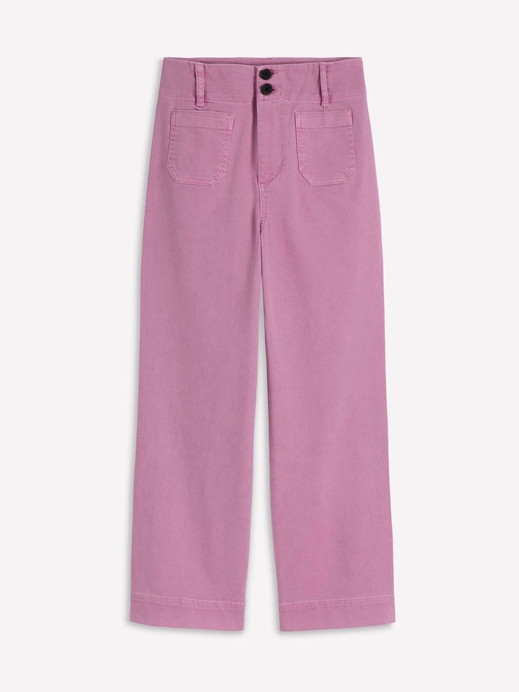 Boden Purple Primrose Patch Pocket Jeans - Image 6 of 6