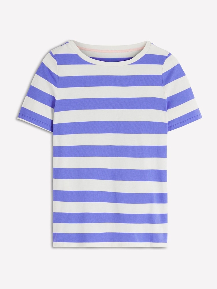 Boden Olivia Short Sleeve Breton T-Shirt - Image 6 of 6