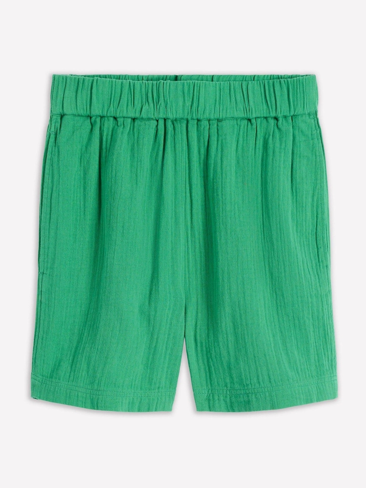 Boden Green Pull-on Double Cloth Shorts - Image 5 of 5 Boden Green Pull-on Double Cloth Shorts - Image 5 of 5