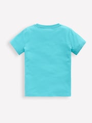 Boden Blue Superstitch T-Shirt - Image 2 of 3