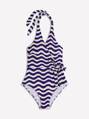 Boden Blue Tilos Tie Side Swimsuit - Image 2 of 3