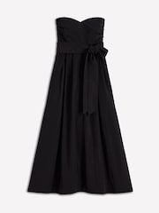 Boden Black Strapless Taffeta Dress - Image 6 of 6