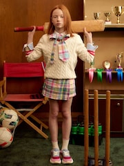 شورت تنورة منسوجة بتصميم ملفوف من Boden - Image 1 of 5