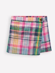 شورت تنورة منسوجة بتصميم ملفوف من Boden - Image 2 of 5