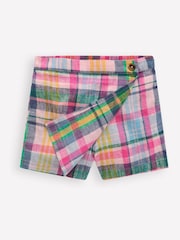 شورت تنورة منسوجة بتصميم ملفوف من Boden - Image 4 of 5