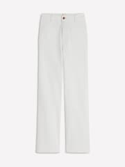 Boden White Straight Leg Pocket Jeans - Image 6 of 6