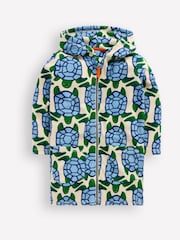 Boden Cream Towelling Zip-up Throw-on Cover-Up - Image 2 of 4