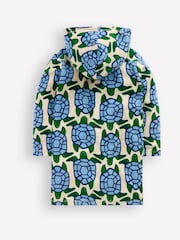 Boden Cream Towelling Zip-up Throw-on Cover-Up - Image 3 of 4