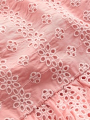 Boden Pink Peplum Woven Blouse - Image 4 of 4