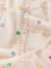 Boden Cream Spot Occasion Dress - Image 4 of 4