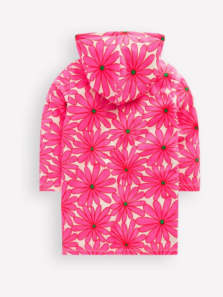 Boden Pink Romie Towelling Zip Throw-on - Image 2 of 3