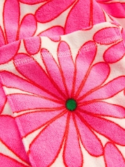 Boden Pink Romie Towelling Zip Throw-on - Image 3 of 3