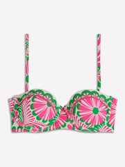 Boden Pink Rhodes Cup Sized Bikini Top - Image 6 of 7