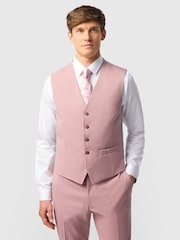 Antique Rogue Pink Plain Waistcoats - Image 1 of 2