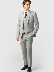 Antique Rogue Grey Monochrome Check Jackets - Image 2 of 4