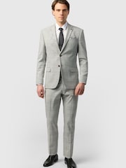 Antique Rogue Grey Monochrome Check Jackets - Image 3 of 4