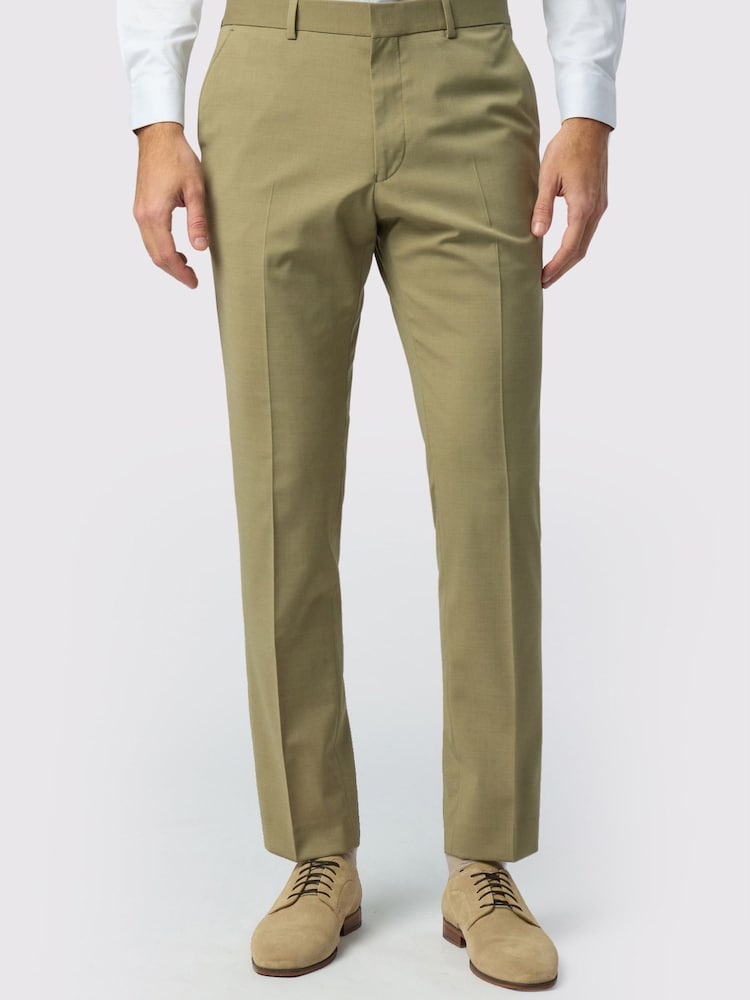 Ted Baker Tailoring Green Panama Trousers - Image 2 of 2