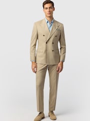 Antique Rogue Natural Plain Db Suit Jacket - Image 2 of 3