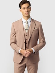 Ted Baker Tailoring Pink Panama Jacket - Image 1 of 5