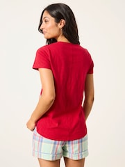 FatFace Llama Christmas Graphic Tee - Imagen 2 de 6