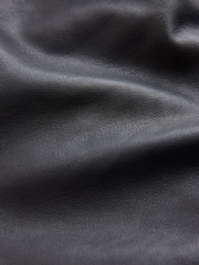 CERENE Wilma Black Real Leather Short Trench Jacket - Image 13 of 13