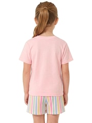 Character Pink Care Bears Short Sleeve Pyjamas - Image 11 of 12