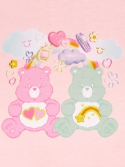 Character Pink Care Bears Short Sleeve Pyjamas - Image 3 of 12