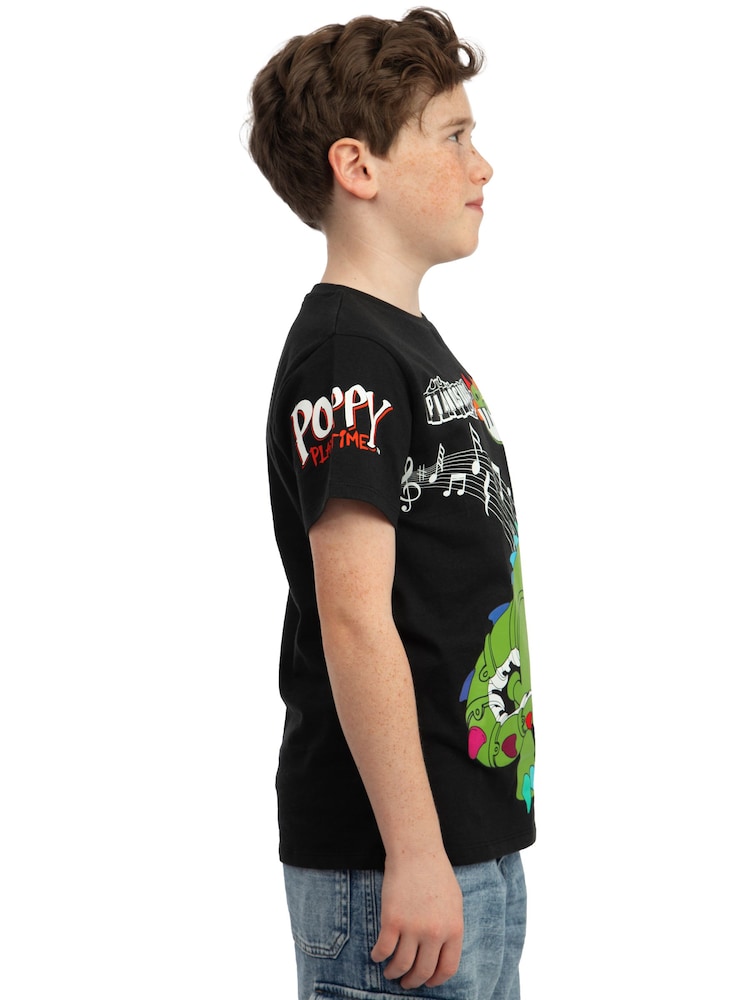 Character Black Poppy Playtime Pianosaurus T-Shirt - Image 11 of 11