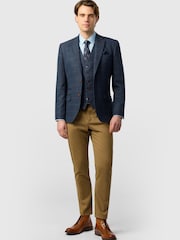 Antique Rogue Blue Ezra Check Jacket - Image 4 of 5