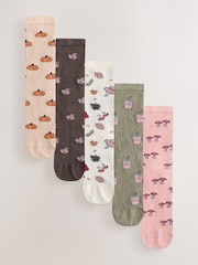 Autumn Conversational - Gerippte Socken im 5er-Pack - Bild 1 von 8