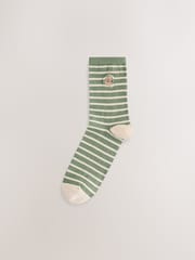 Charlie The Cockapoo Autumn Ankle Socks 4 Pack - Image 4 of 7