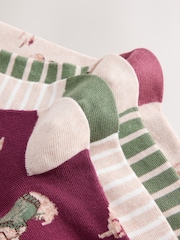 Charlie The Cockapoo Autumn Ankle Socks 4 Pack - Image 7 of 7