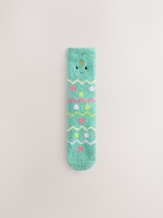 Christmas Tree Character Cosy Ankle Socks 2 Pack - Image 6 of 9