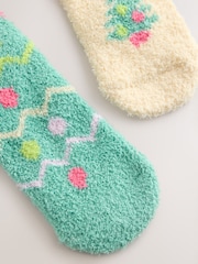Christmas Tree Character Cosy Ankle Socks 2 Pack - Image 8 of 9