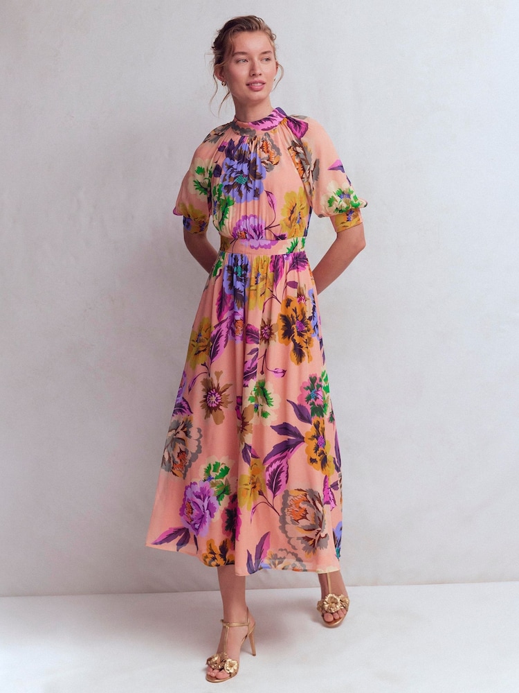 boden blouson sleeve maxi dress Boden Women's Blouson Sleeve Occasion Dress