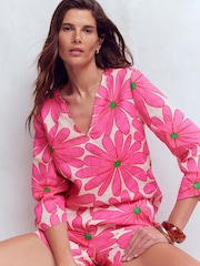 Boden Cleo Linen Top - Image 1 of 6