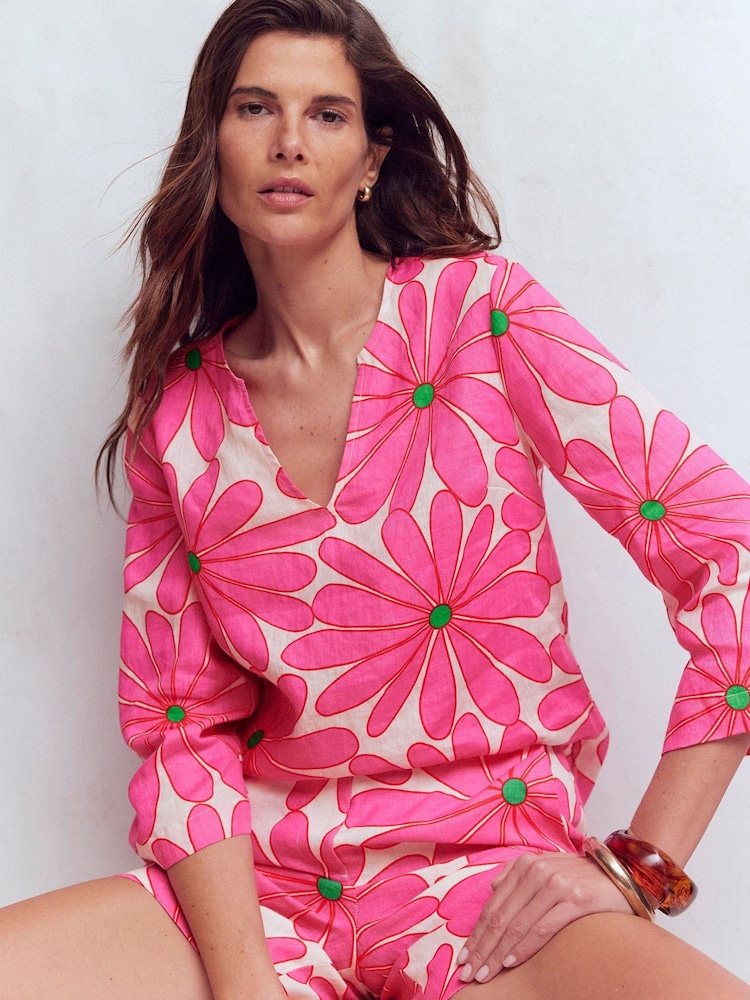 Boden Cleo Linen Top - Image 1 of 6