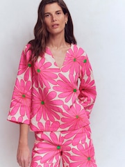 Boden Cleo Linen Top - Image 4 of 6