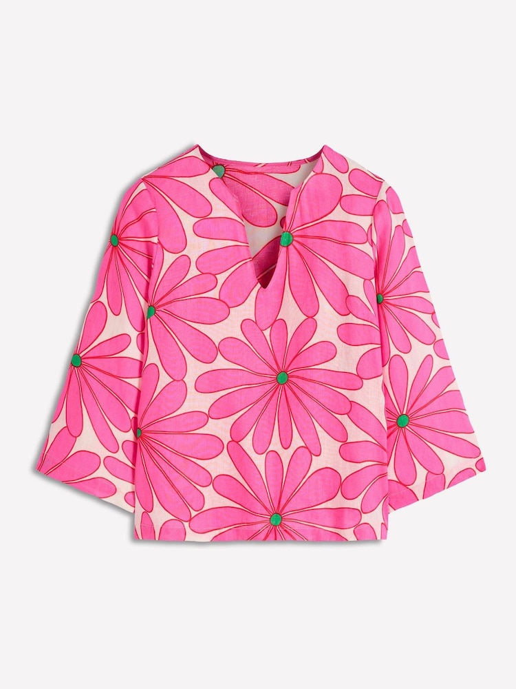 Boden Cleo Linen Top - Image 6 of 6