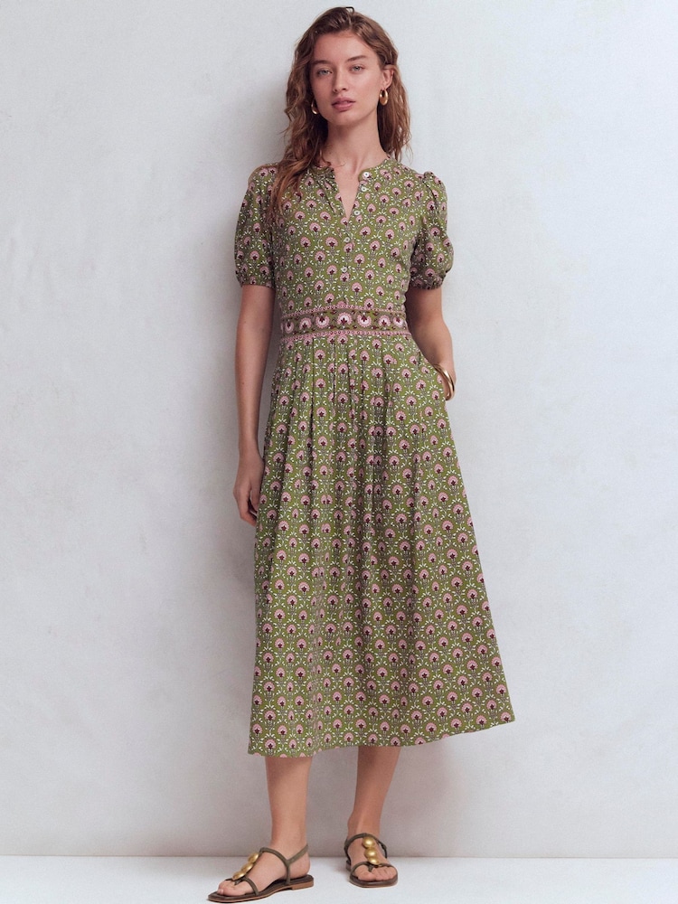 boden floral midi dress Midi Dresses |Women's Everyday Dresses