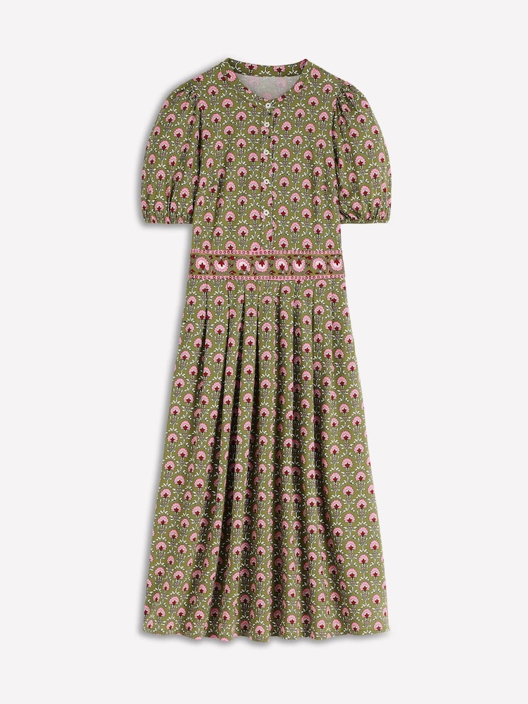 فستان جيرسيه متوسط الطول بطيّات Amber من Boden - Image 6 of 6 فستان جيرسيه متوسط الطول بطيّات Amber من Boden - Image 6 of 6