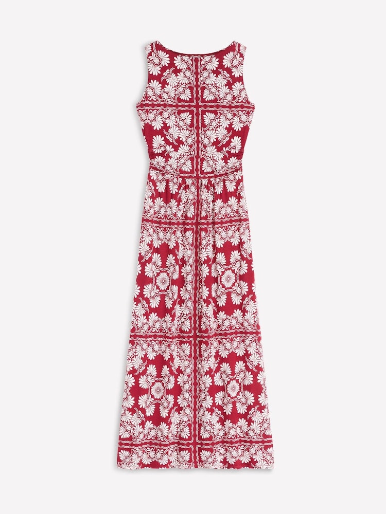 Boden Red Antonia Jersey Maxi Dress - Image 6 of 6